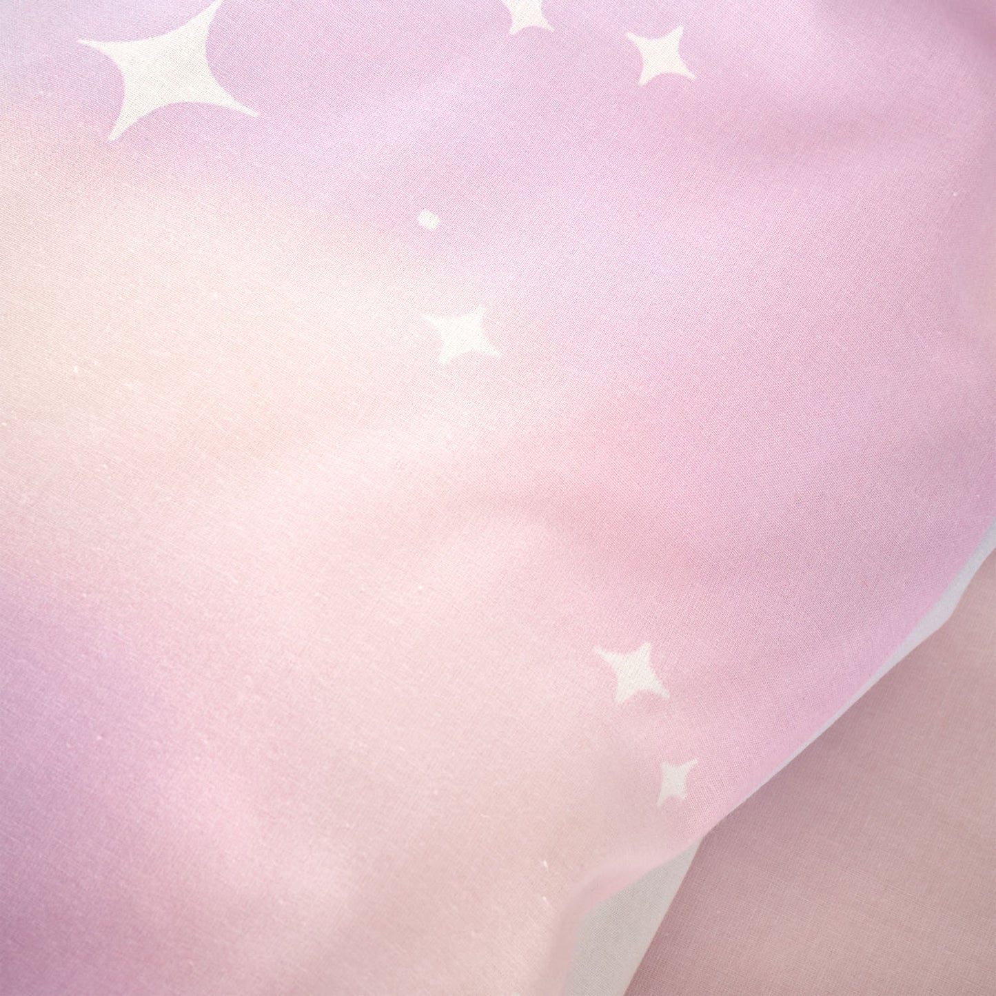 Catherine Lansfield Ombre Stars White Reversible Duvet Set