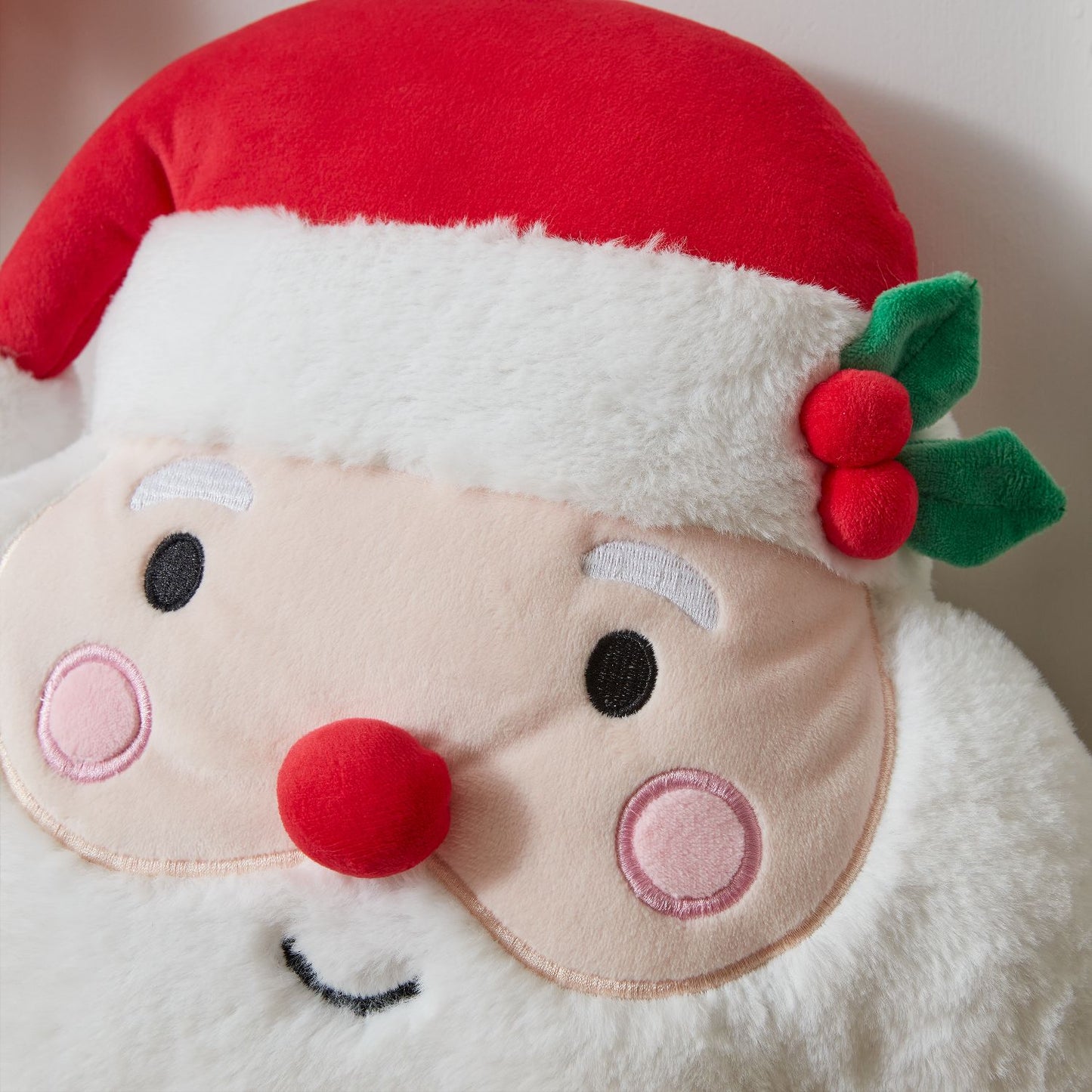 Catherine Lansfield Christmas Santa 3D Shaped Cushion