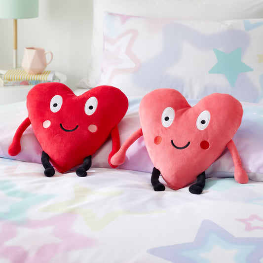 Catherine Lansfield Forever Together Sweet Hearts Magnetic Hands Cushions