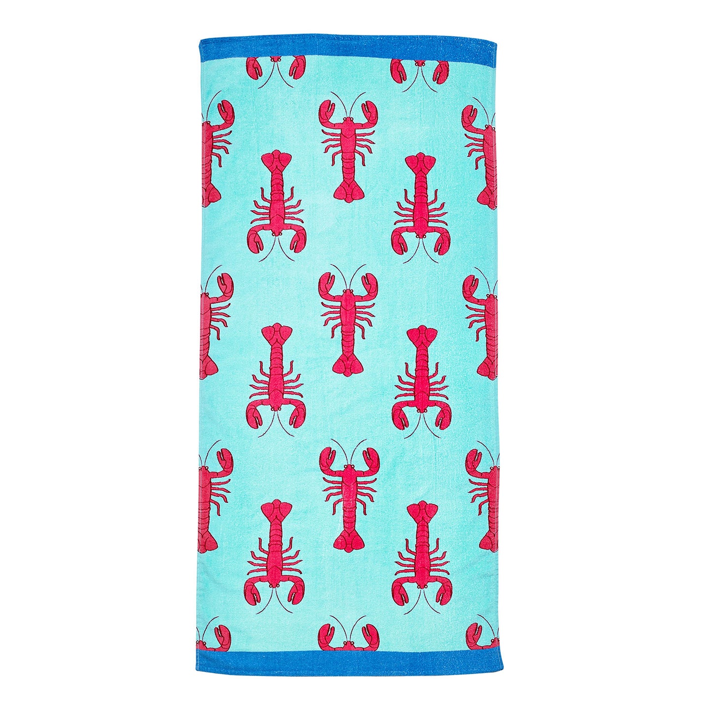 Catherine Lansfield Lobster Cotton Beach Towel