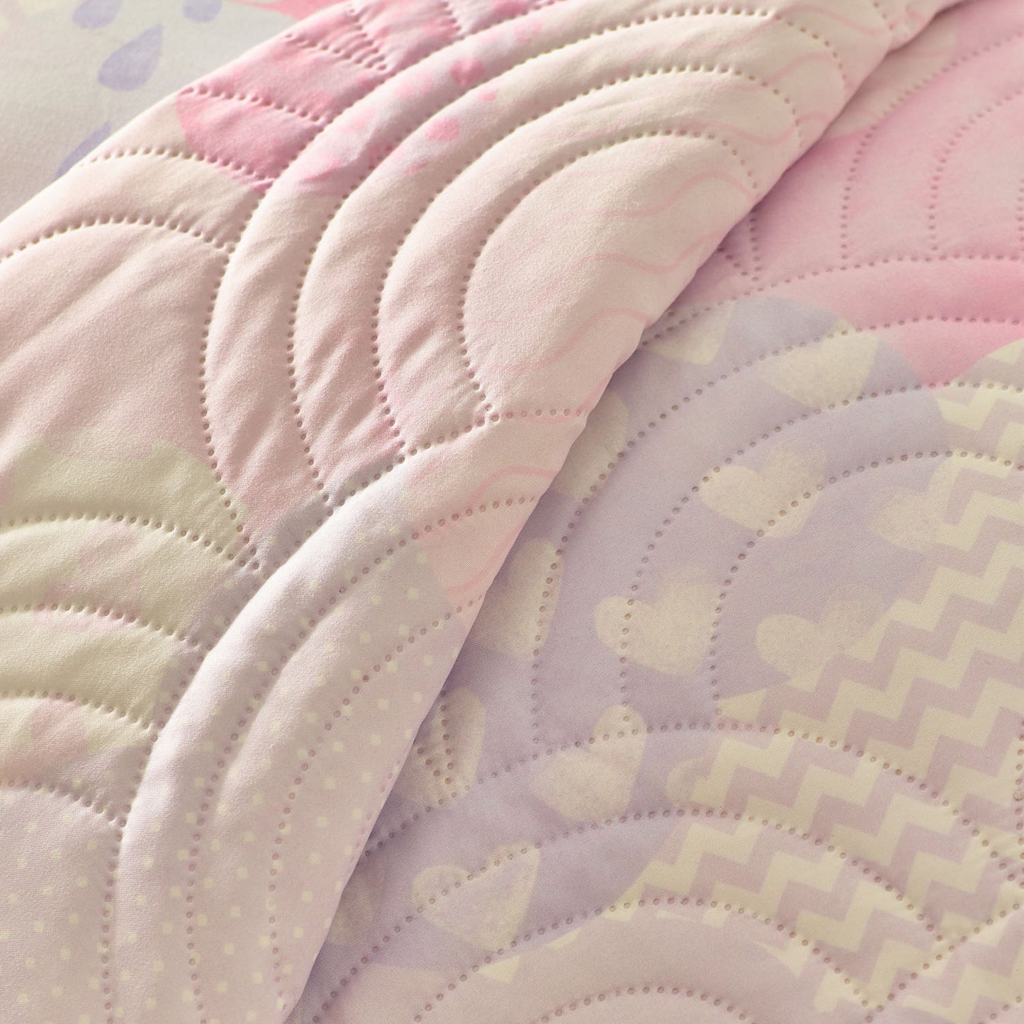 Catherine Lansfield Pink Soft as a Cloud Bedspread