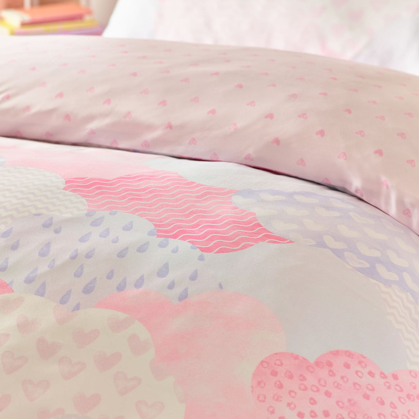 Catherine Lansfield Pink Soft as a Cloud Duvet Set