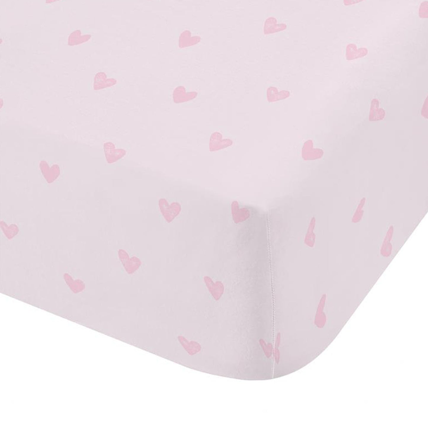 Catherine Lansfield Pink Soft as a Cloud Fitted Sheet