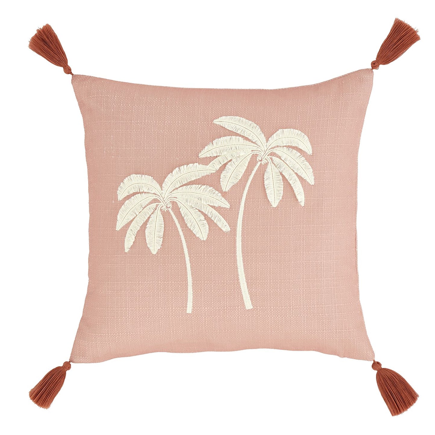 Catherine Lansfield Paradiso Clay Tufted Palm Cushion
