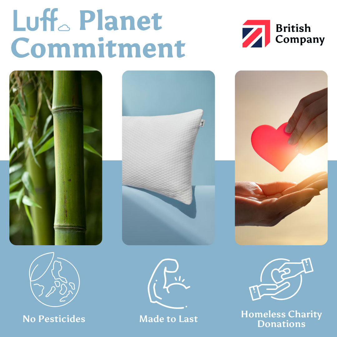 Luff The Luxury Memory Foam Bamboo Pillow