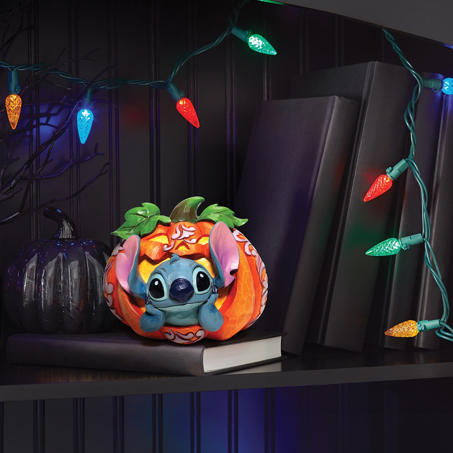 Disney Traditions Stitch O'Lantern by Jim Shore