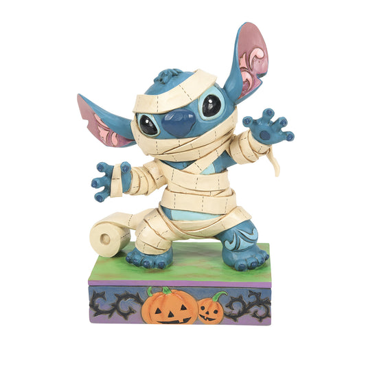 Disney Traditions All Rolled Up Stitch Figurine by Jim Shore