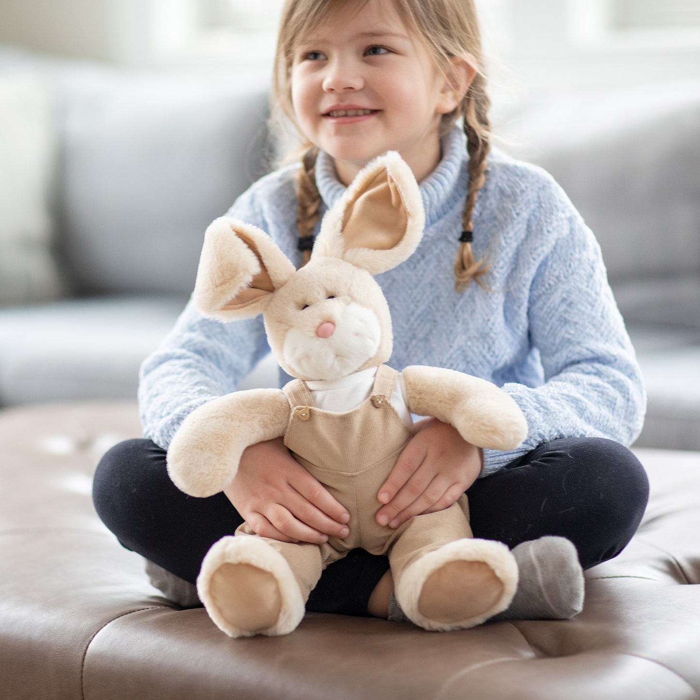 Boyds Bears Hoppity McButtons Plush Teddy