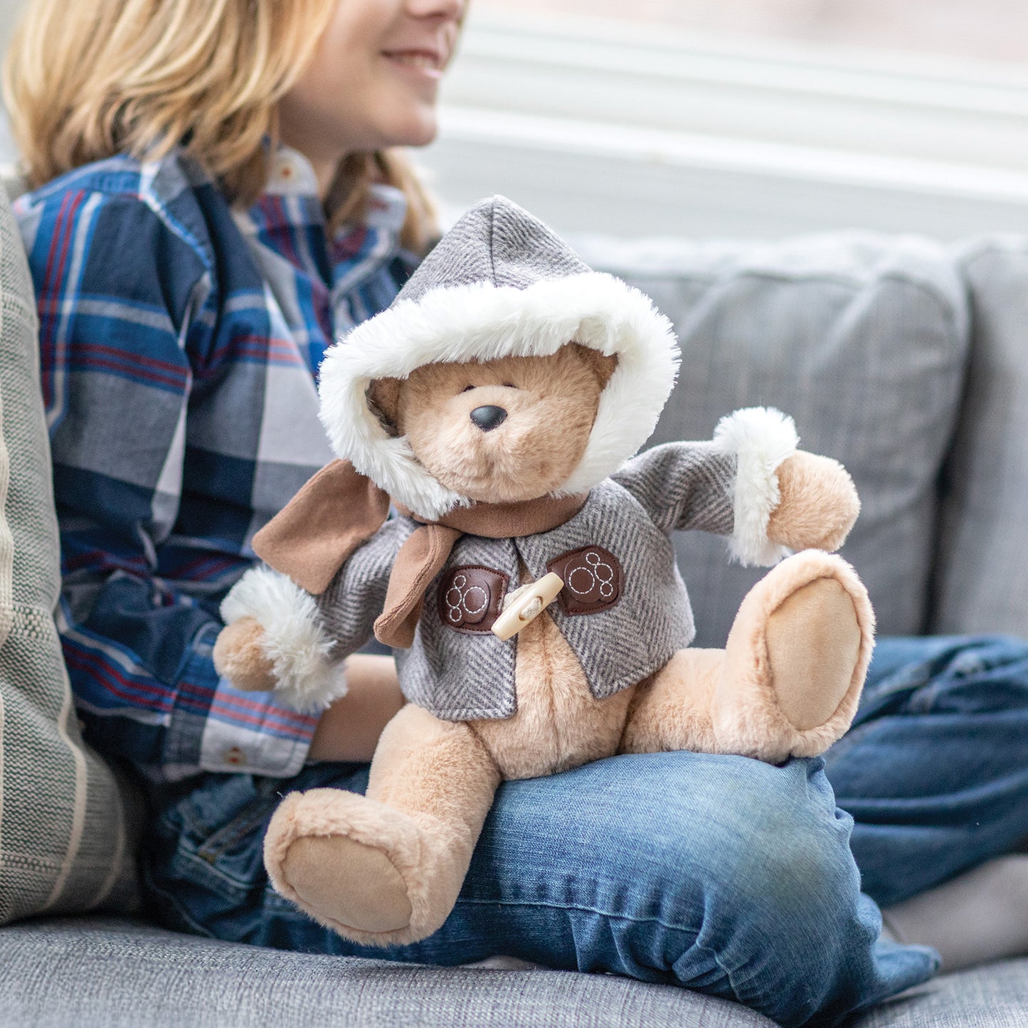 Boyds Bears Hudson McButtons Plush Teddy