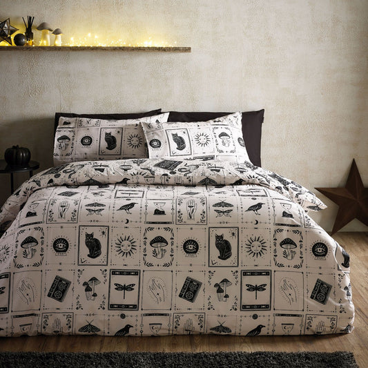 Catherine Lansfield Enchanted Witchcraft Reversible Duvet Set