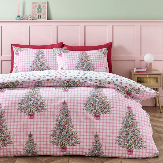 Catherine Lansfield Christmas Sweets and Treats Reversible Duvet Set