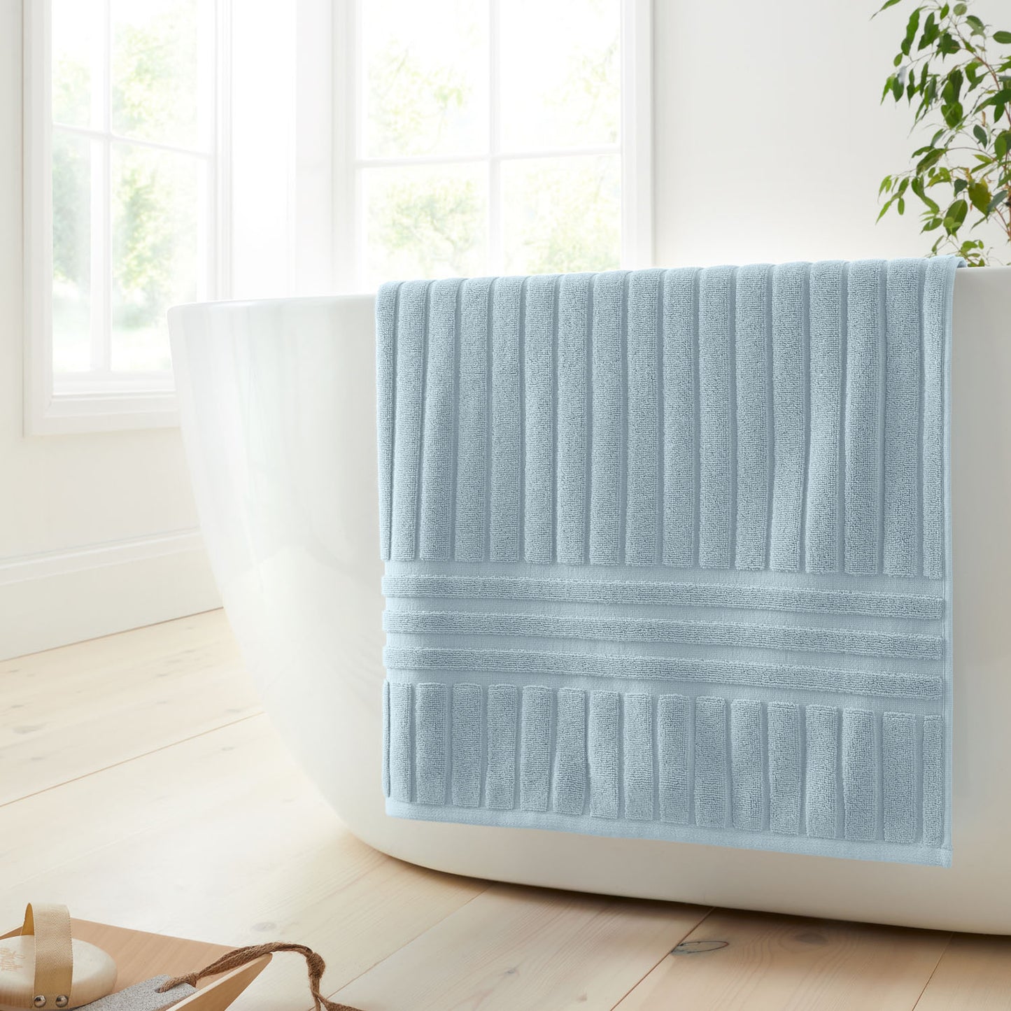 Bianca Hotel Cotton Blue Towels