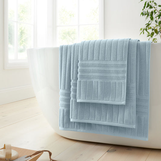 Bianca Hotel Cotton Blue Towels