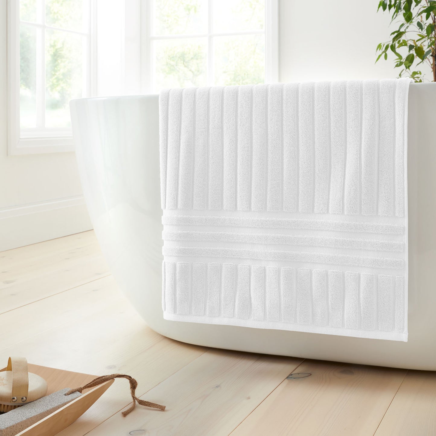 Bianca Hotel Cotton White Towels