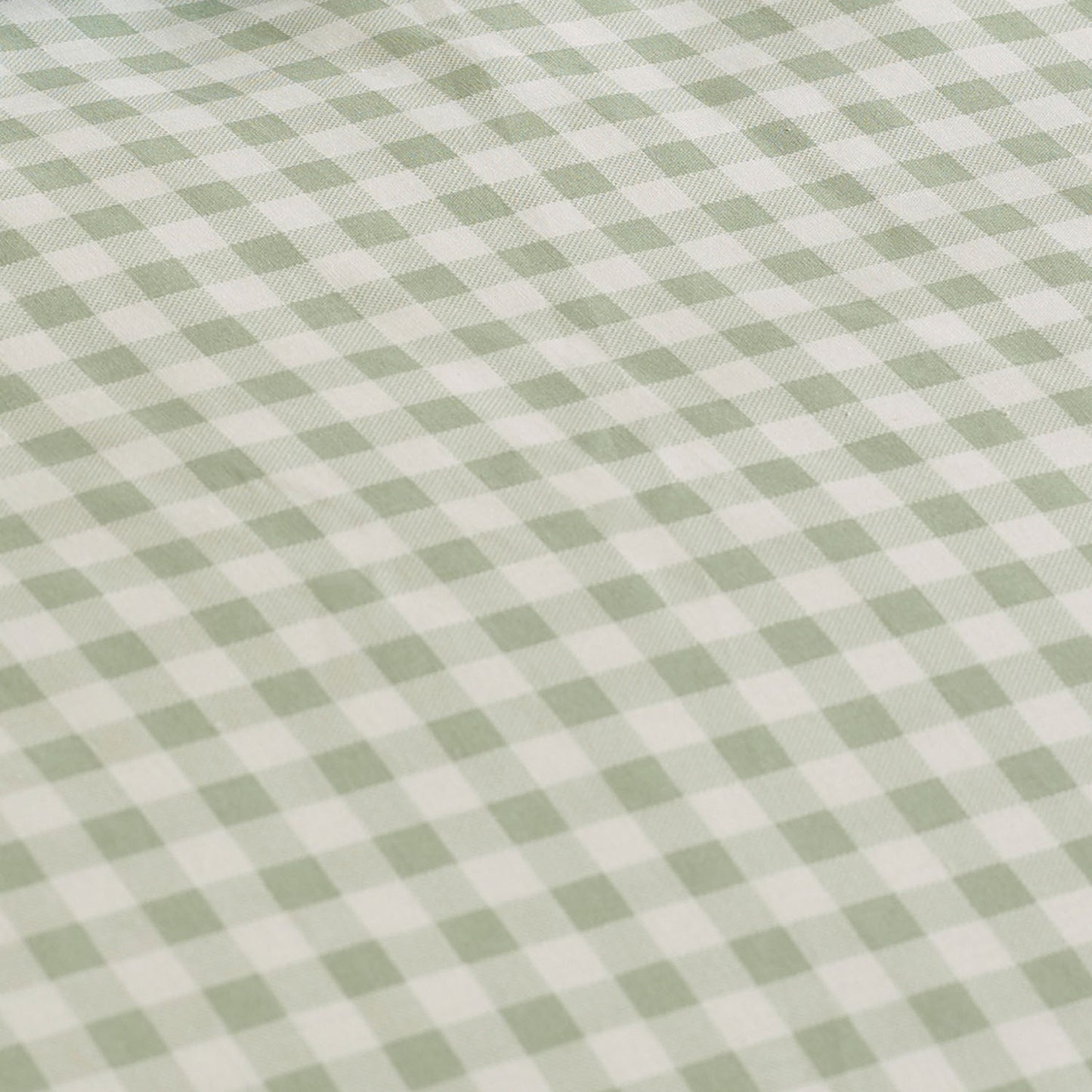 Catherine Lansfield Bamford Green Gingham Check Fitted Sheet