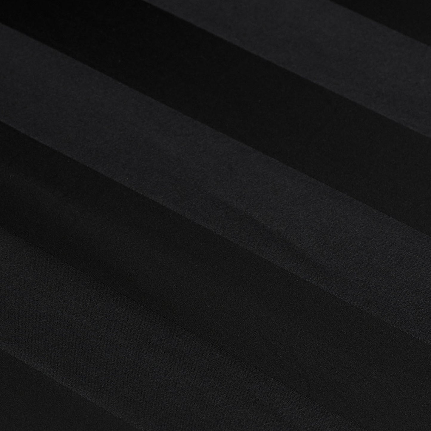 Catherine Lansfield So Soft Black Satin Stripe Fitted Sheet