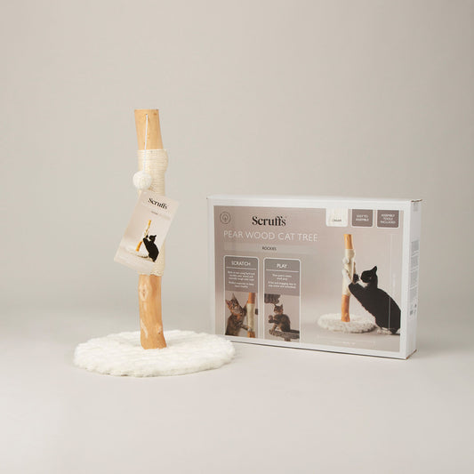 Scruffs Rockies Cream Cat Scratching Tree