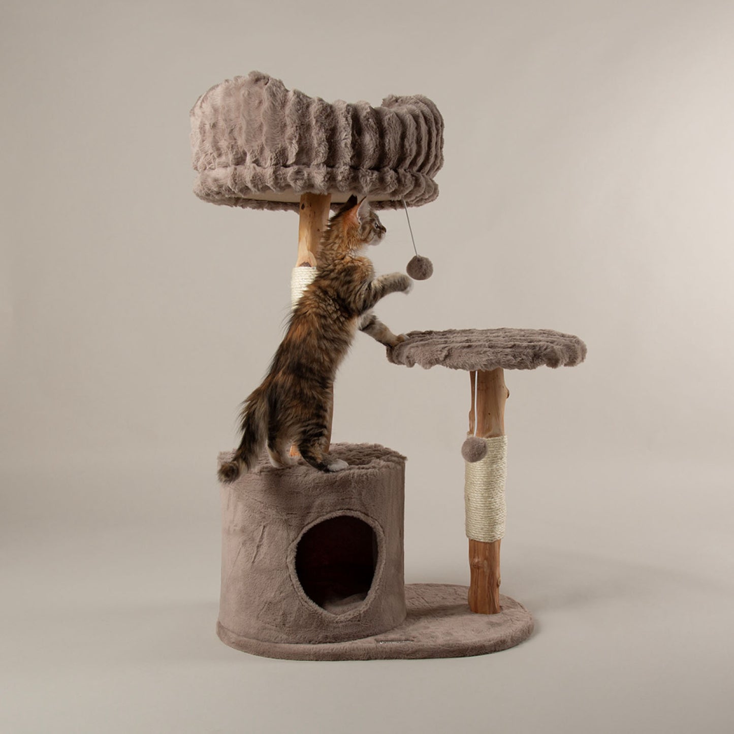 Scruffs Colorado Taupe Cat Scratching Tree
