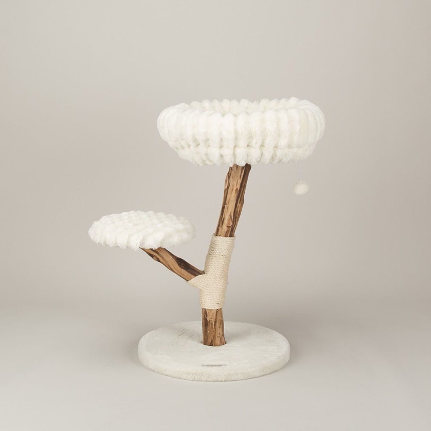 Scruffs Atlas Cream Cat Scratching Tree