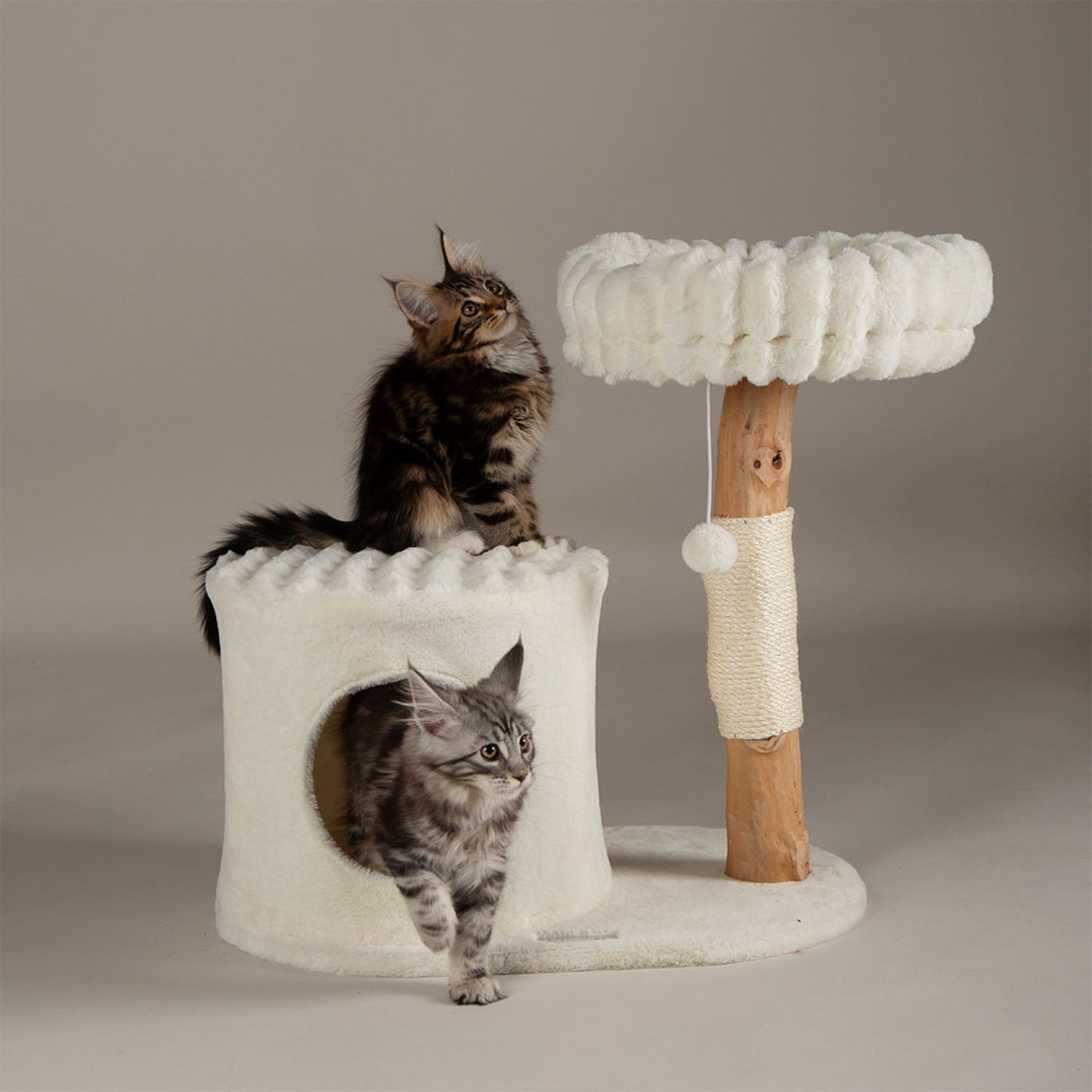 Scruffs Himalayas Cream Cat Scratching Tree