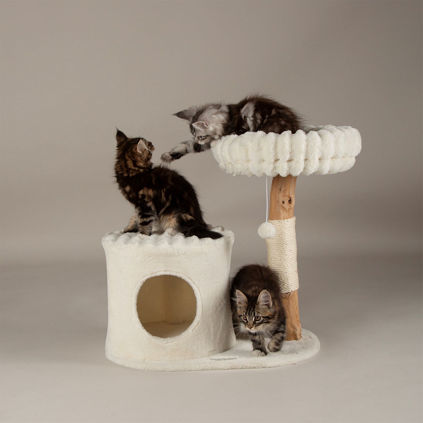 Scruffs Himalayas Cream Cat Scratching Tree