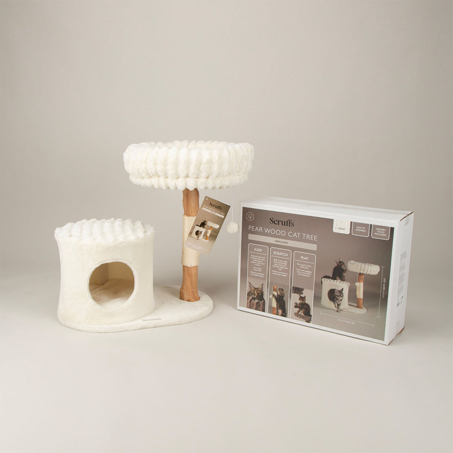 Scruffs Himalayas Cream Cat Scratching Tree