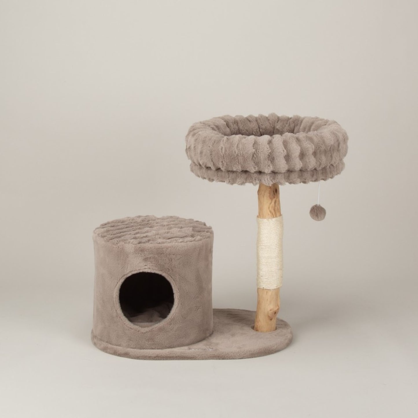 Scruffs Himalayas Taupe Cat Scratching Tree