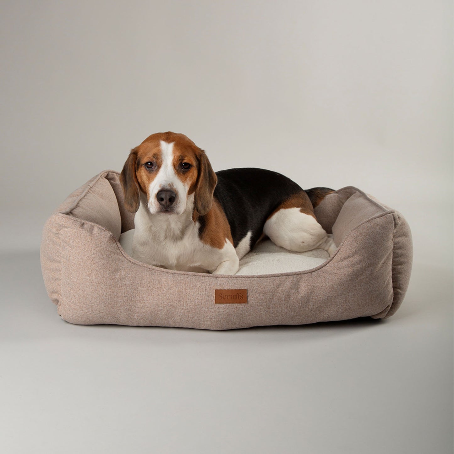 Scruffs Harmony Tan Dog Box Bed