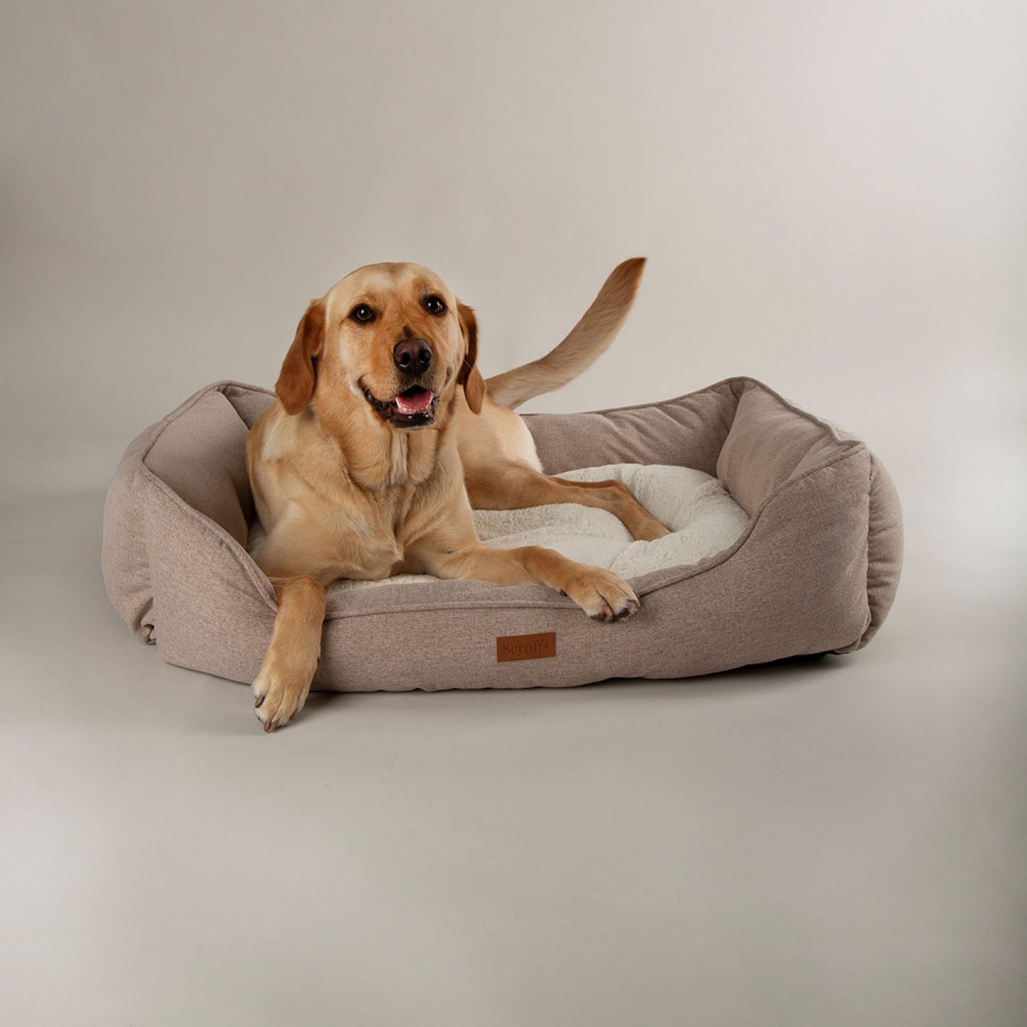 Scruffs Harmony Tan Dog Box Bed