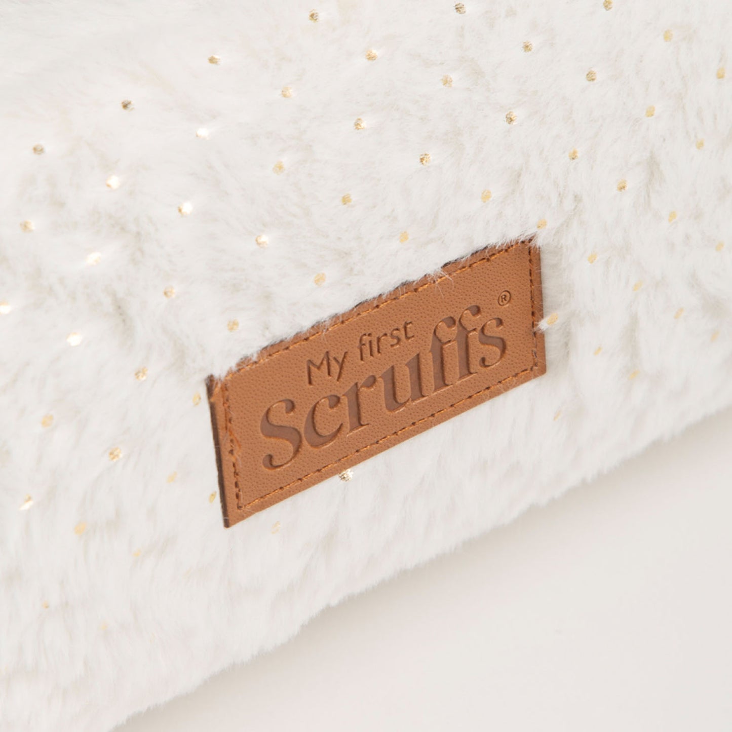 Scruffs Starlight Cream My First Round Bed For Puppies and Kittens