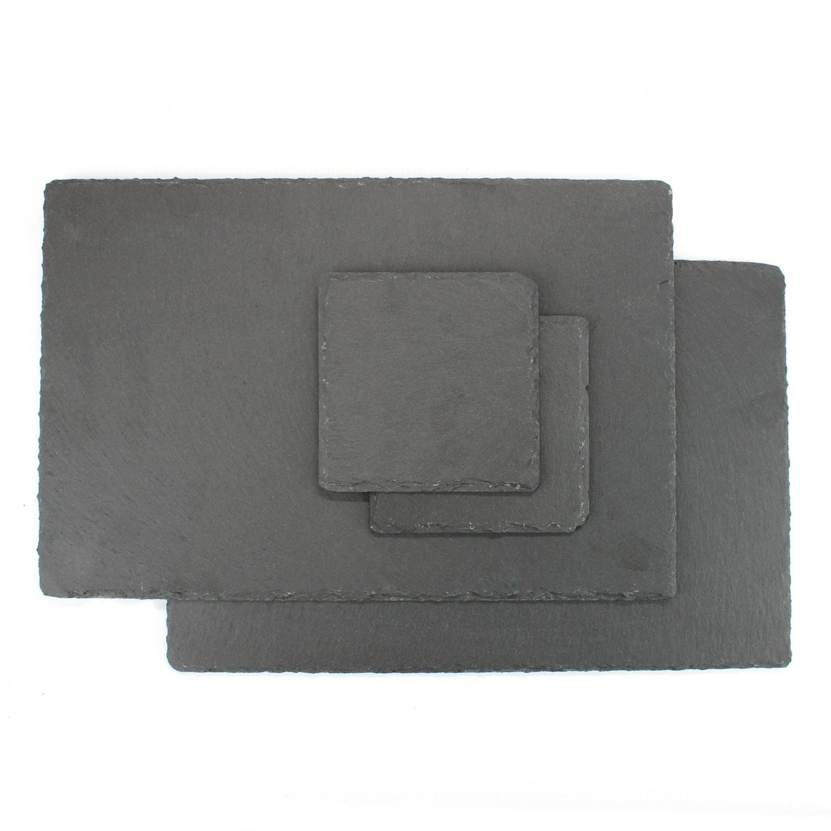 Natural Slate Placemats & Coasters - 12pc