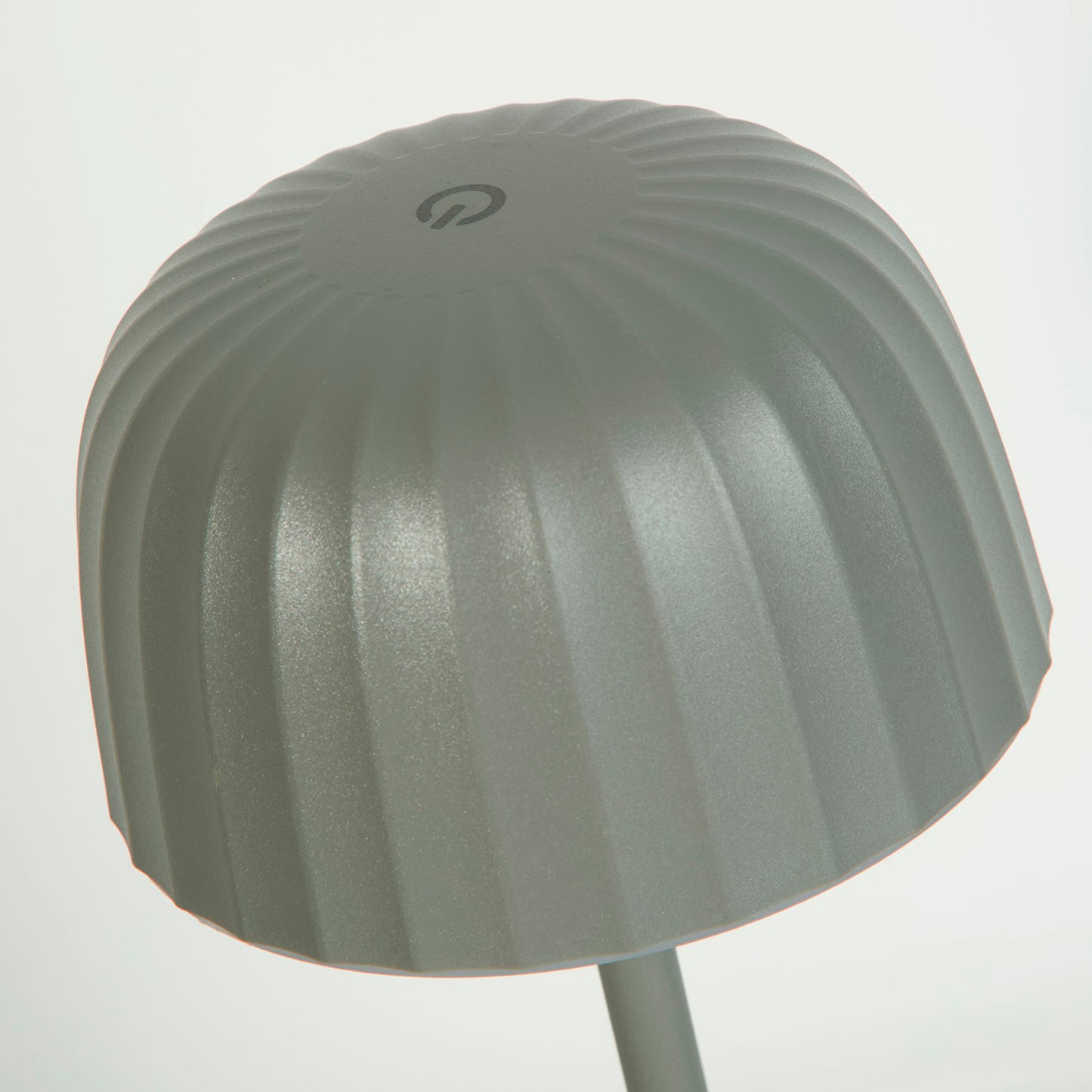 Grey Pearl Sleek Rechargeable Portable Outdoor Table Lamp