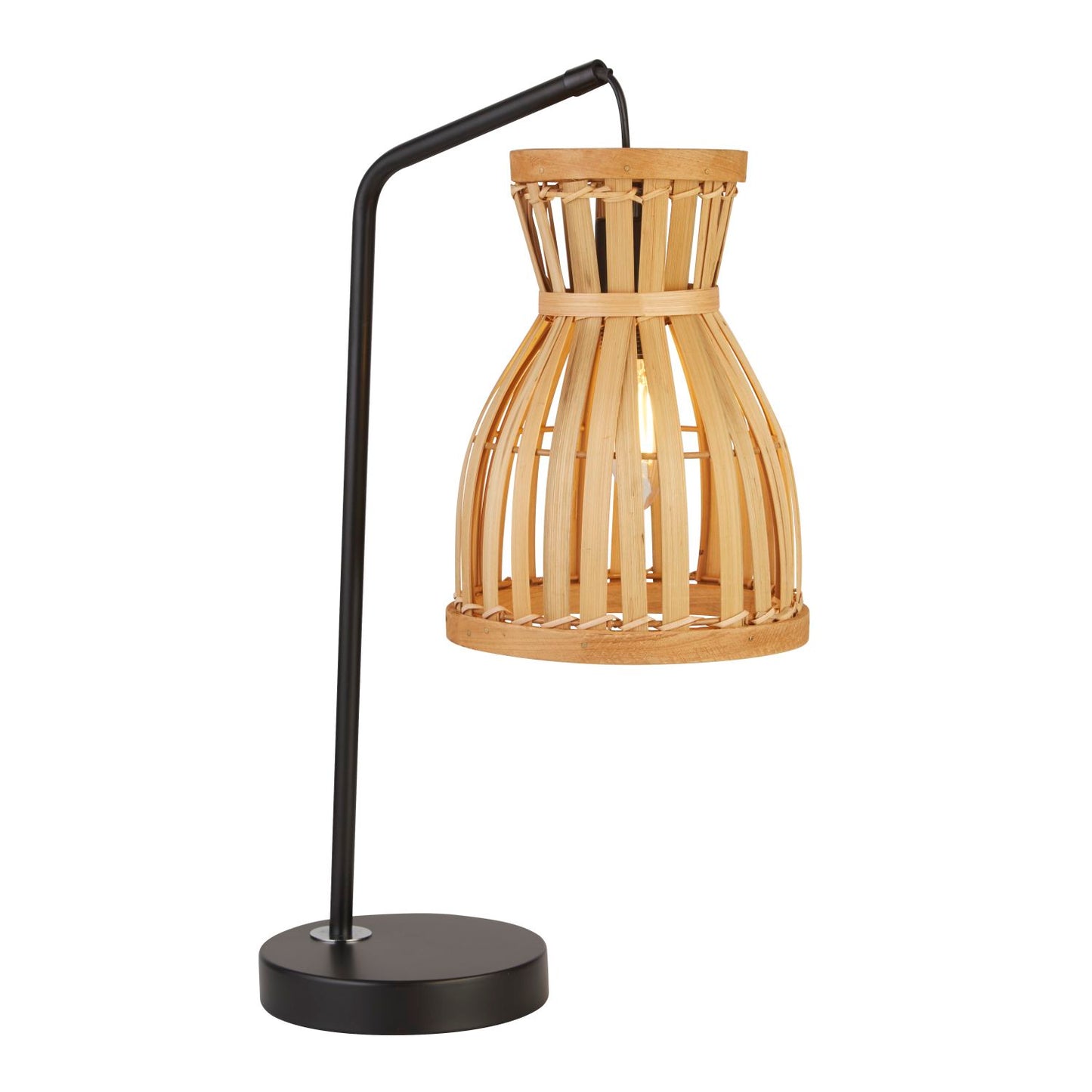 Bamboo Shade Table Lamp