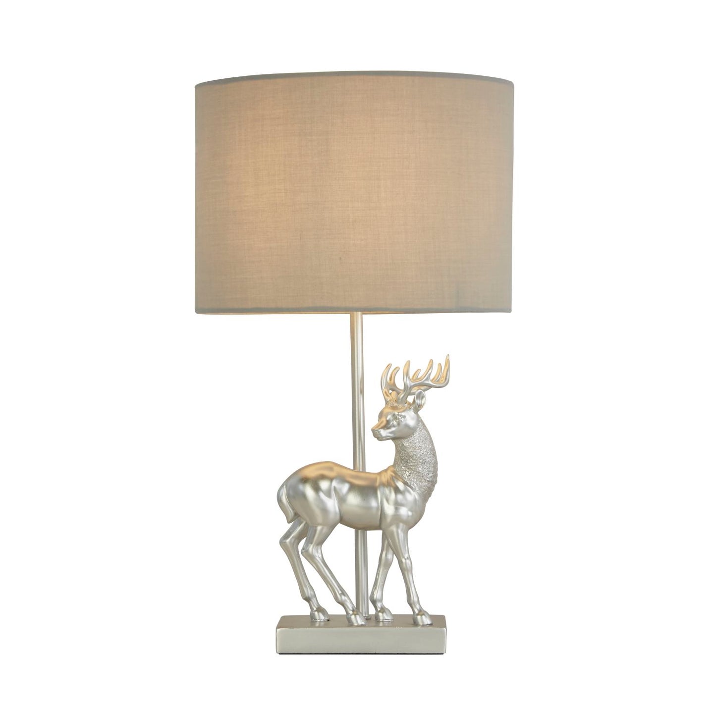 Silver Stag Table Lamp