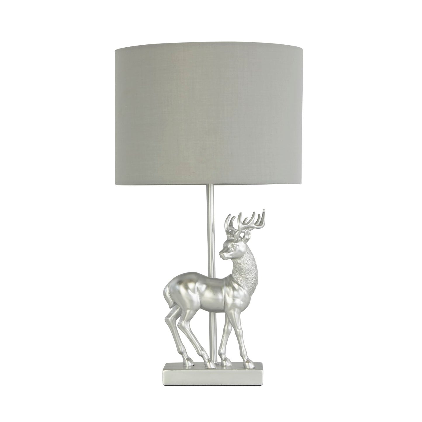 Silver Stag Table Lamp