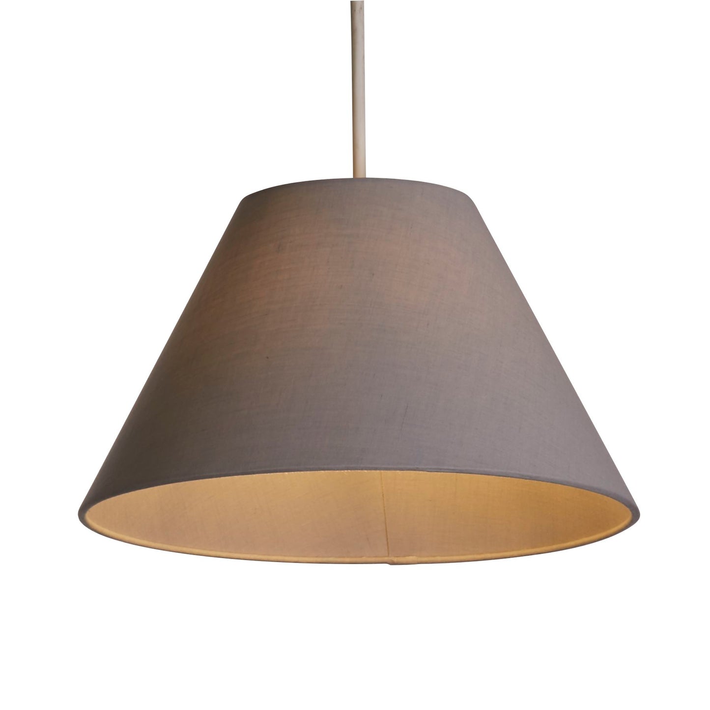 Grey Coolie Light Shade (28cm)