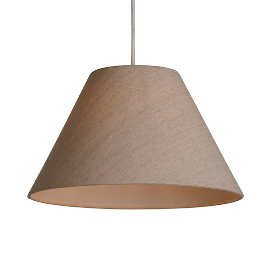 Natural Linen Coolie Light Shade (28cm)