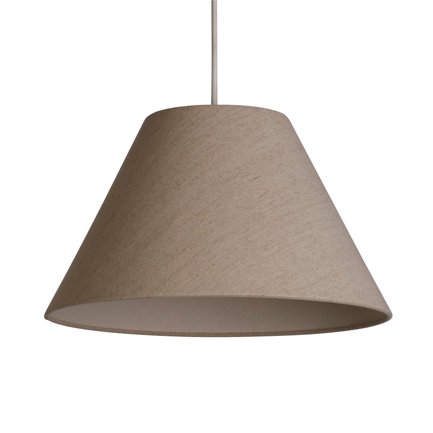 Natural Linen Coolie Light Shade (28cm)