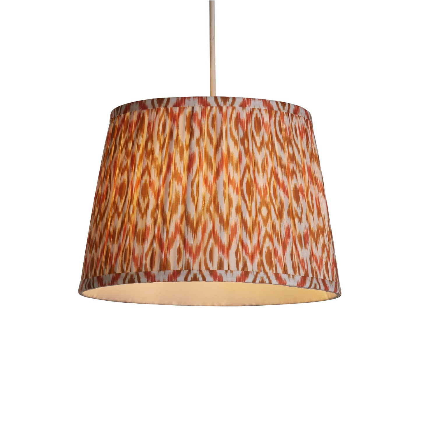 Mushroom Pleat Printed Shade (30cm)