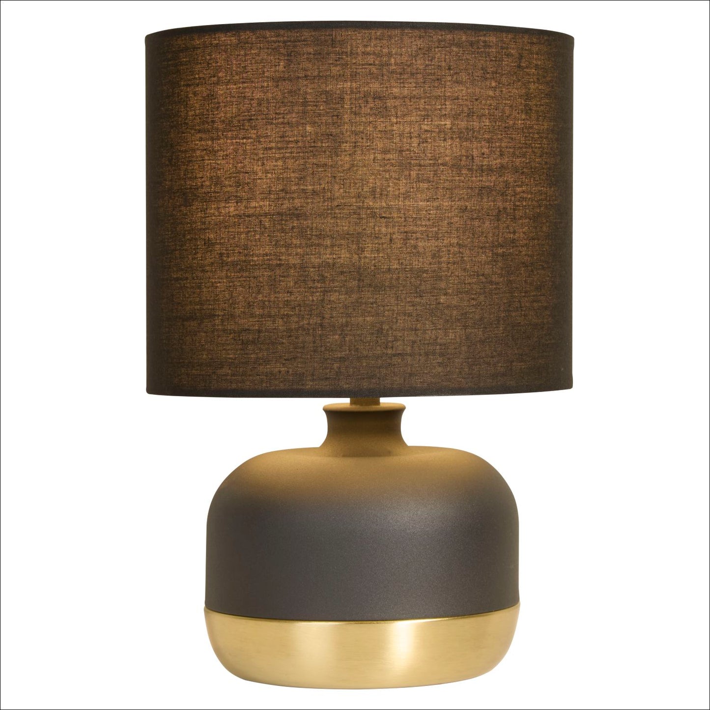 Black & Gold Touch Table Lamp