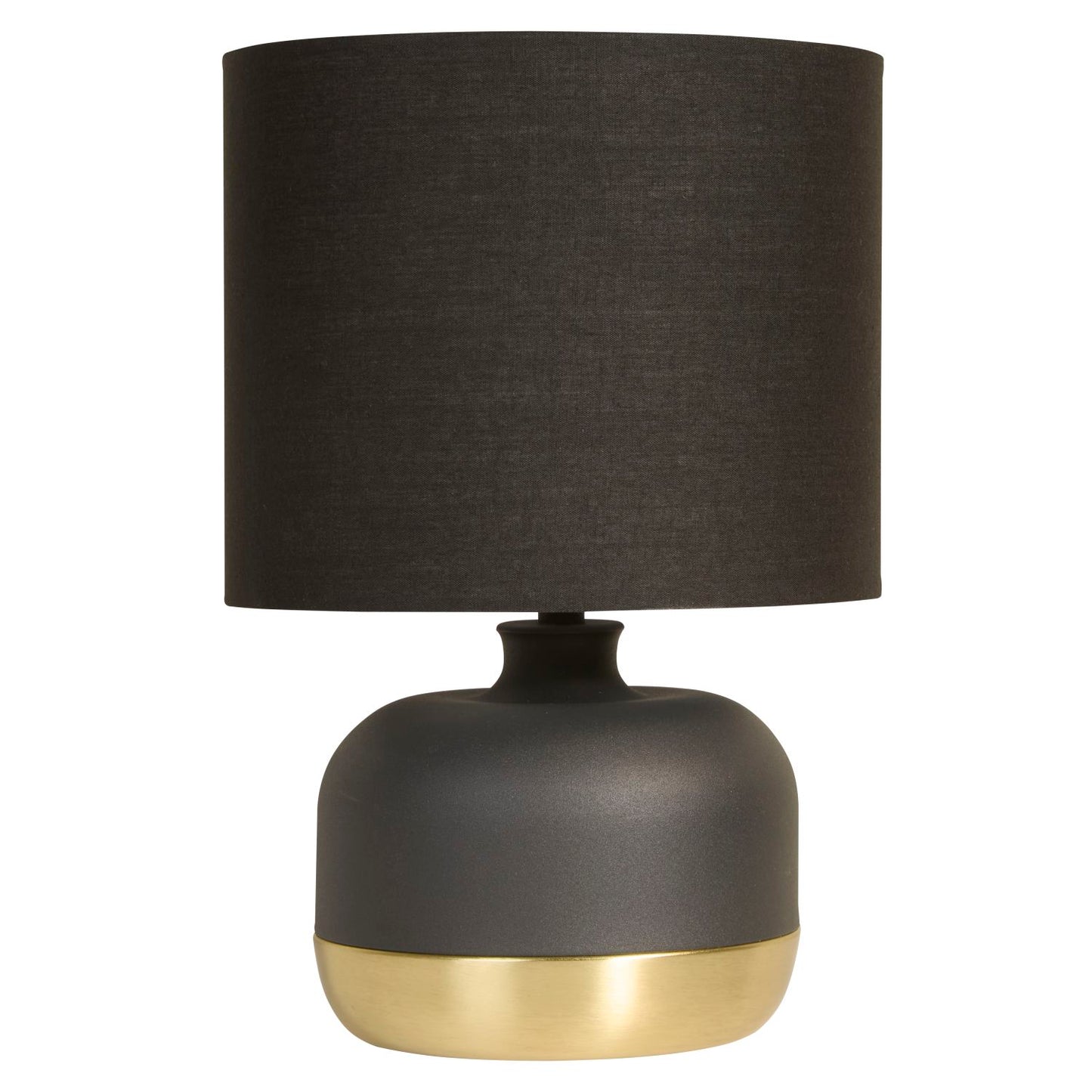 Black & Gold Touch Table Lamp