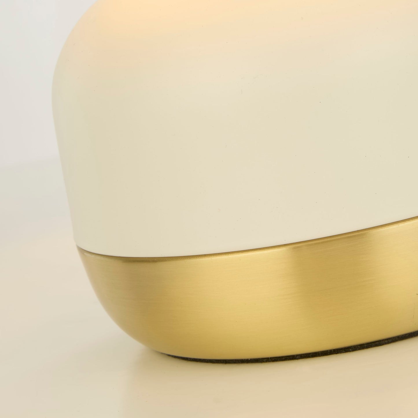 White & Gold Touch Table Lamp