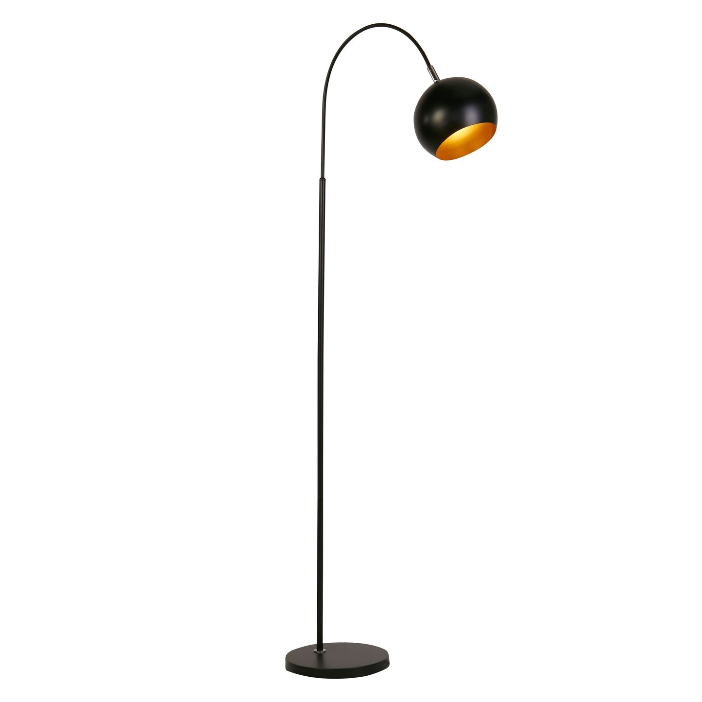 Matt Black Arch Floor Lamp