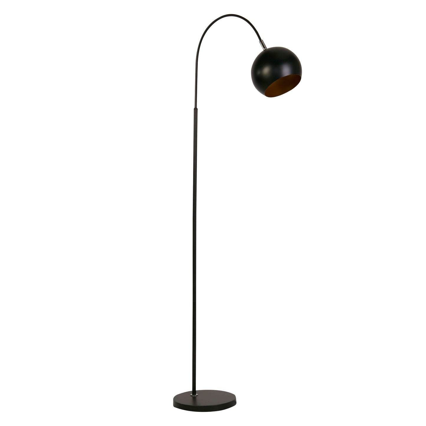 Matt Black Arch Floor Lamp