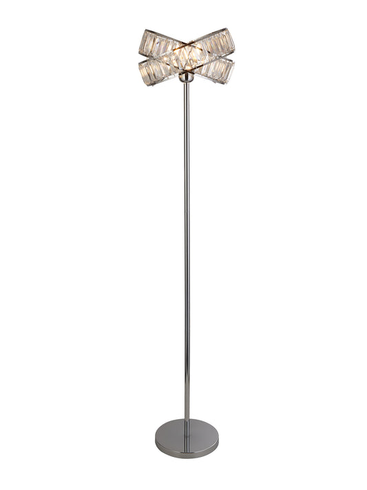 Vienna Acrylic Band Shade Floor Lamp