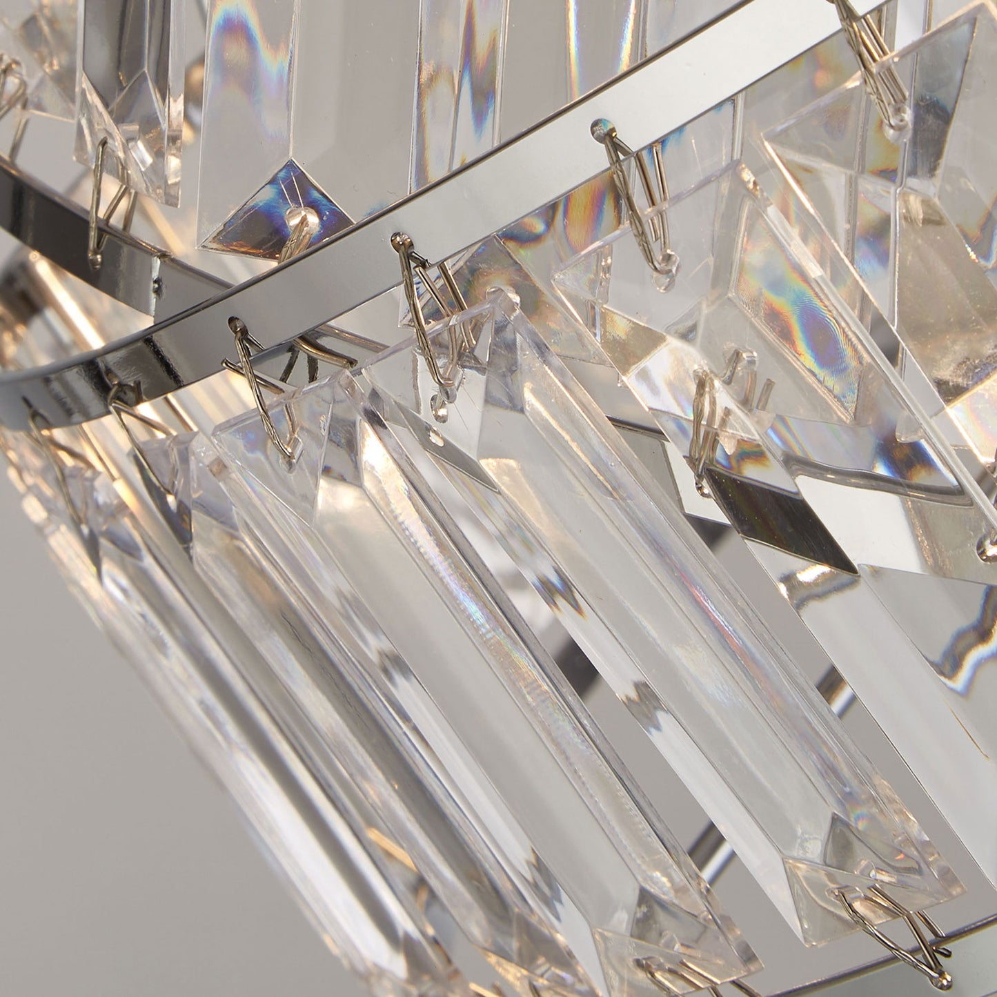 Vienna Acrylic Band Shade Floor Lamp