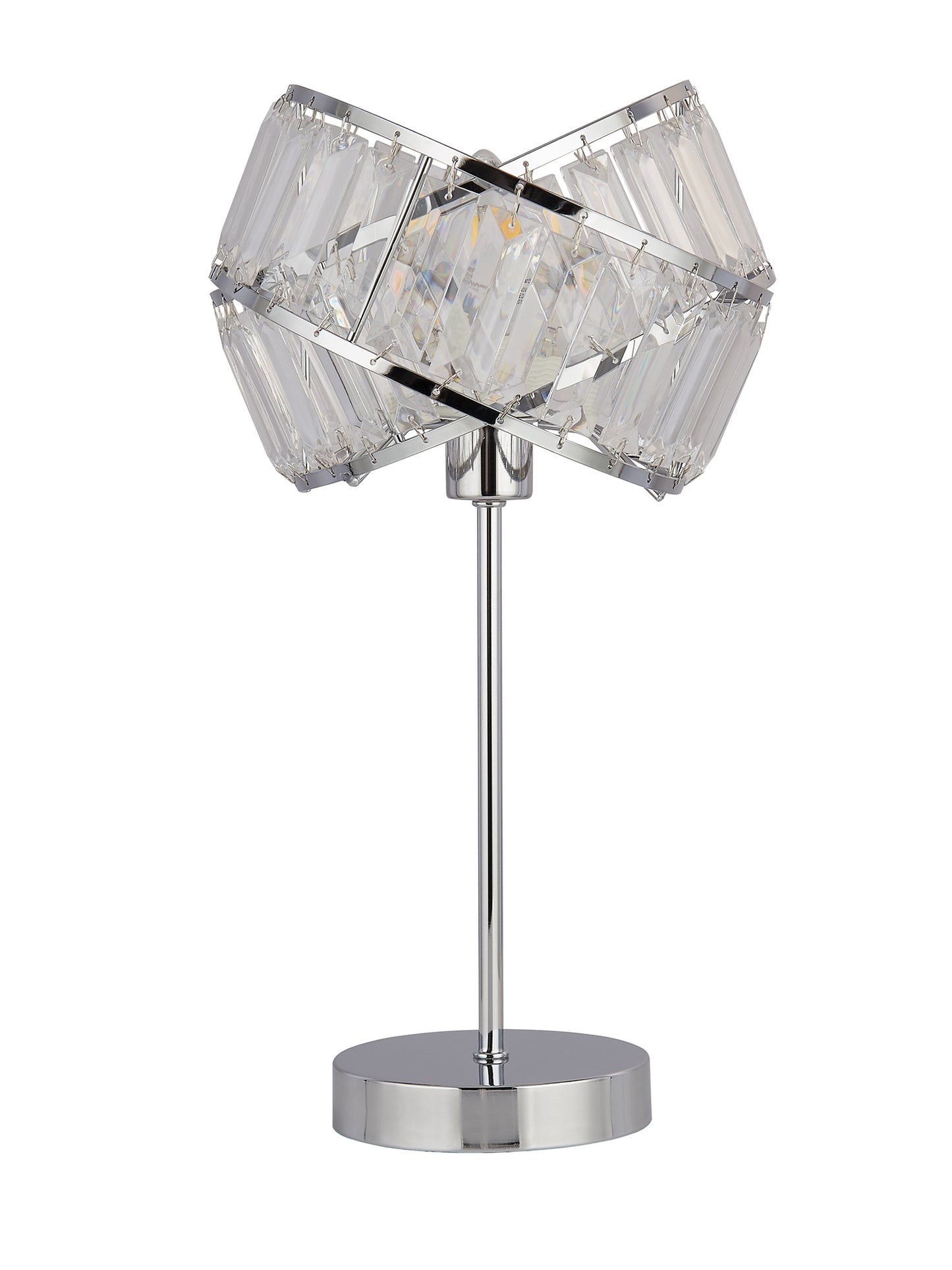 Vienna Acrylic Band Shade Table Lamp
