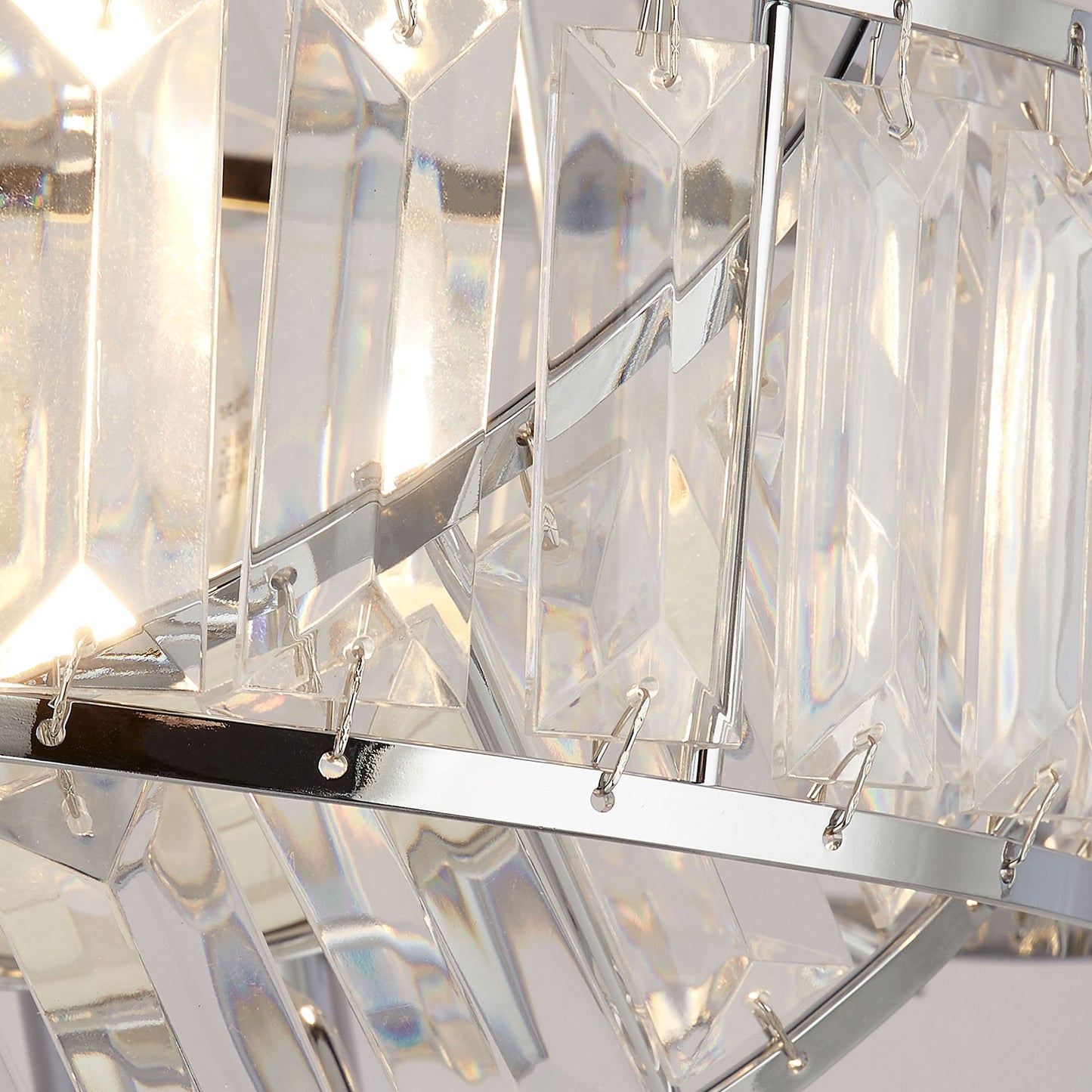 Vienna Acrylic Band Shade Table Lamp