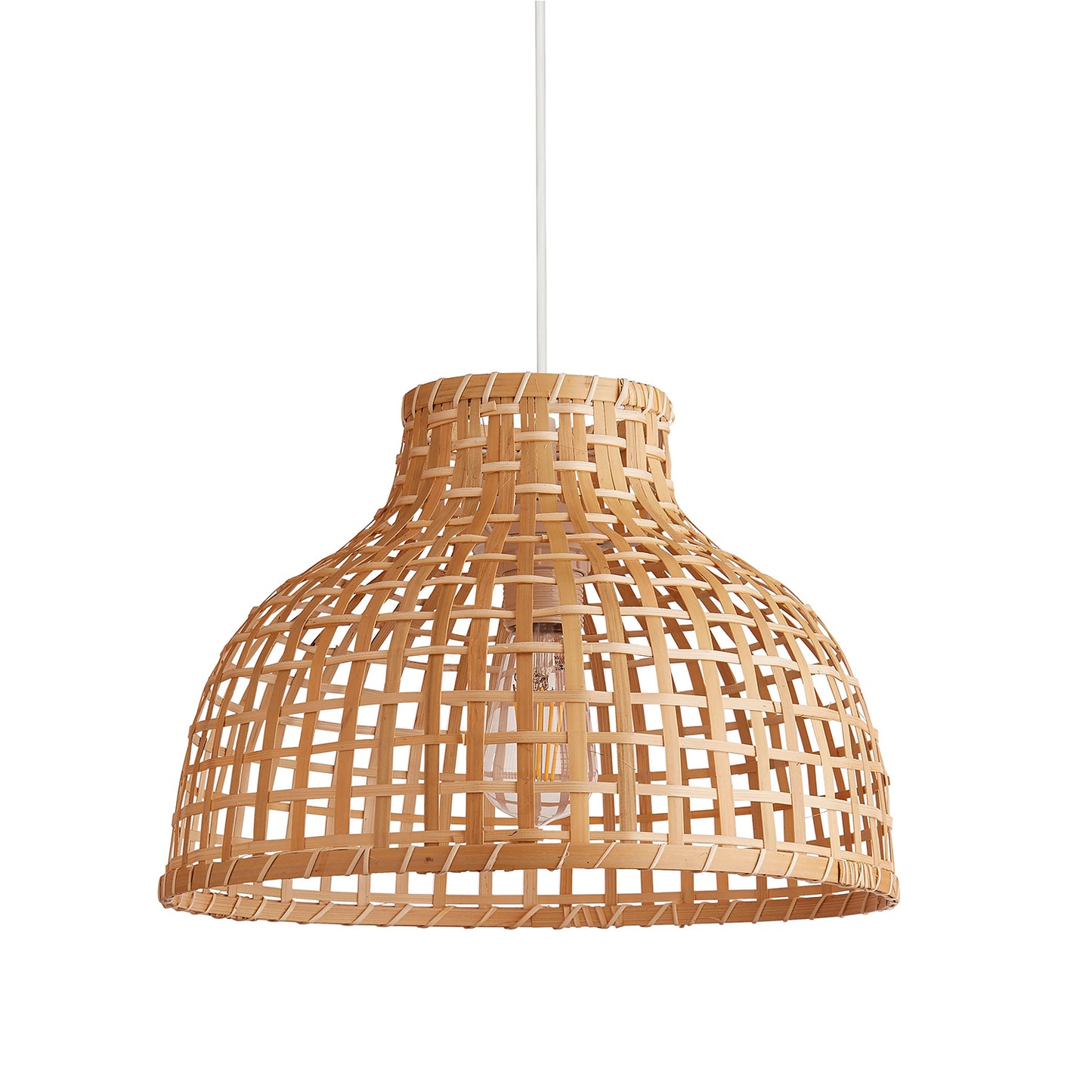 Sundrift Small Woven Bamboo Easy Fit Light Shade