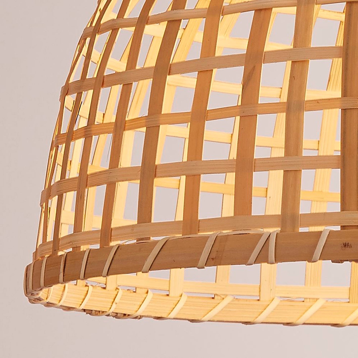 Sundrift Small Woven Bamboo Easy Fit Light Shade